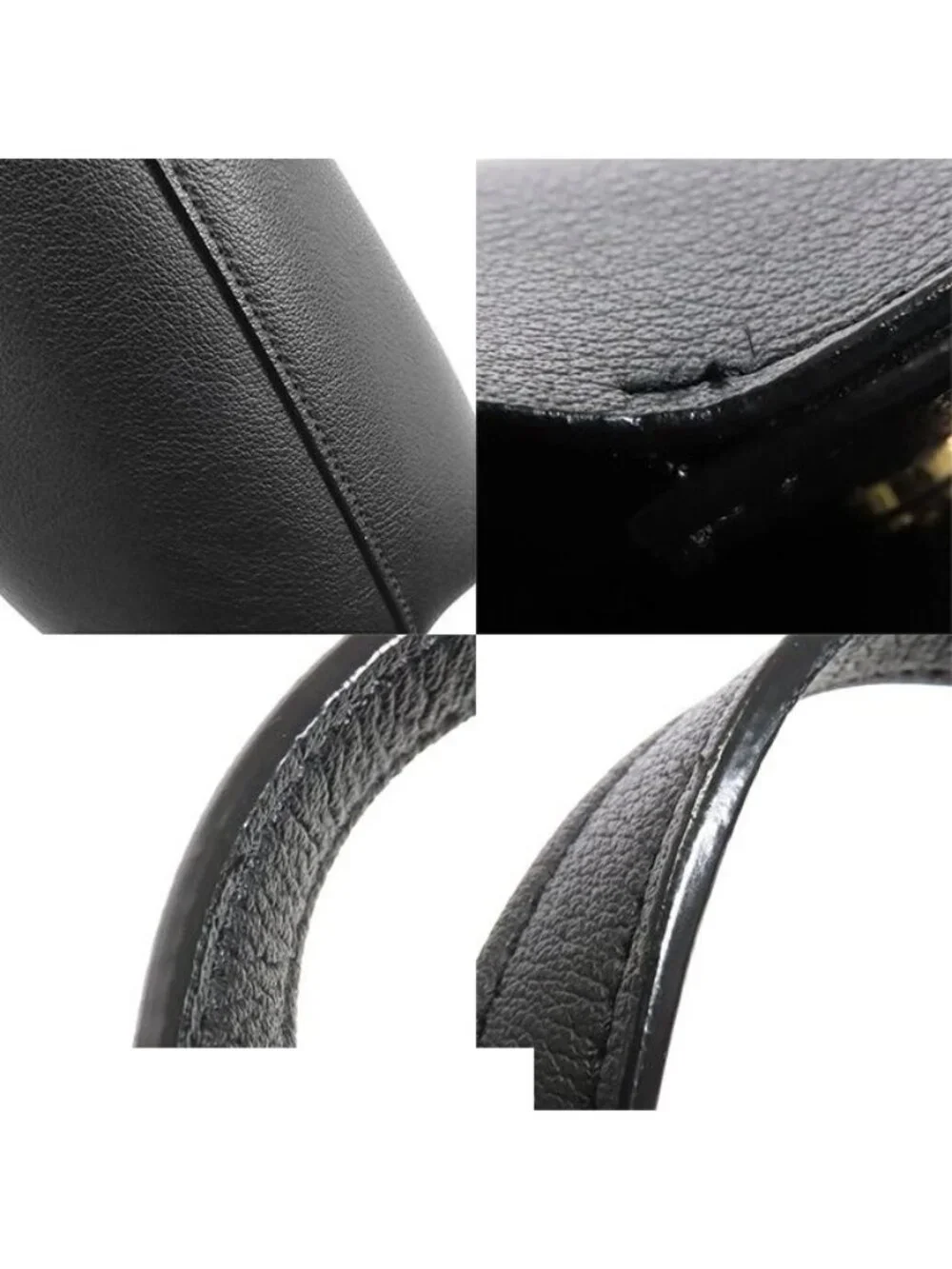 Saint Laurent Toy Shopping Black Leather 2-Way Shoulder Bag